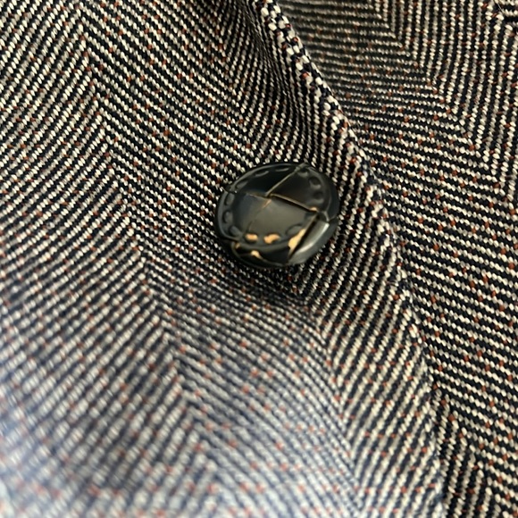 🔹 Lanvin Wool Herringbone Sportcoat - Picture 9 of 11